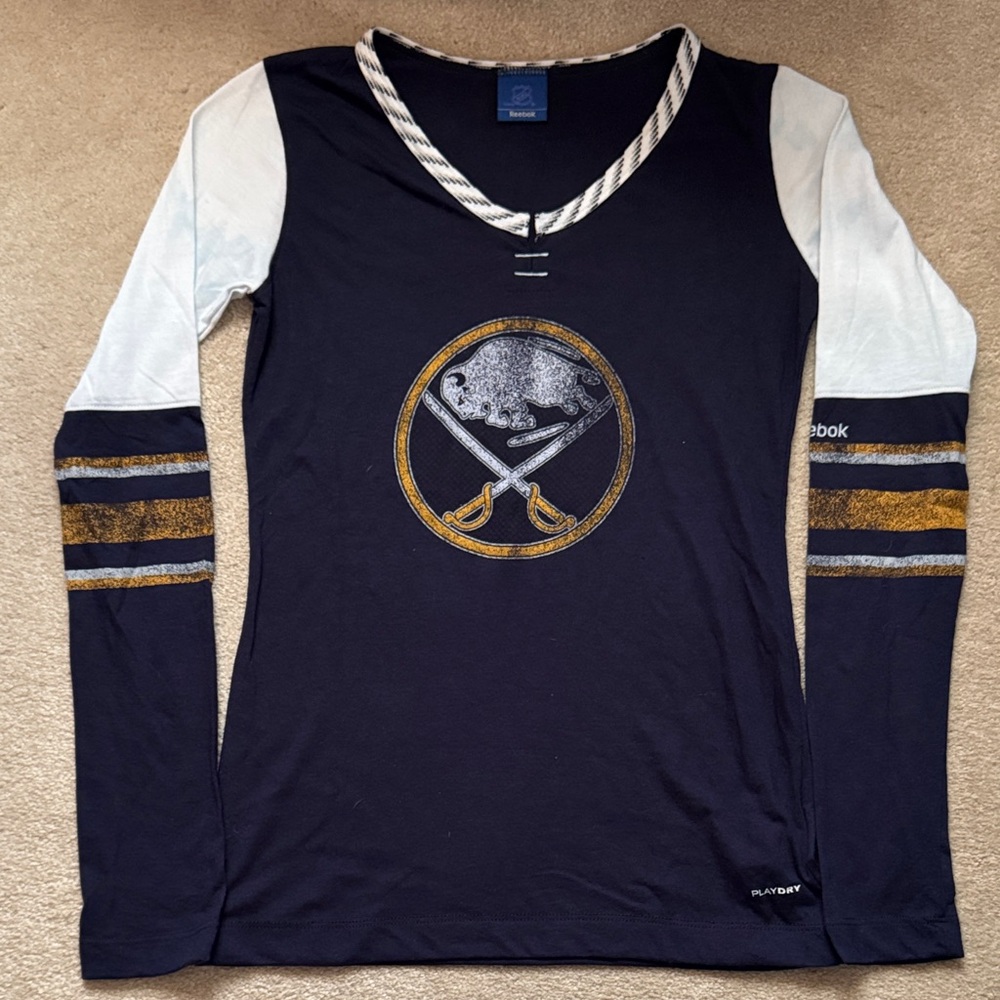Buffalo Sabres Reebox Long Sleeve Tee
